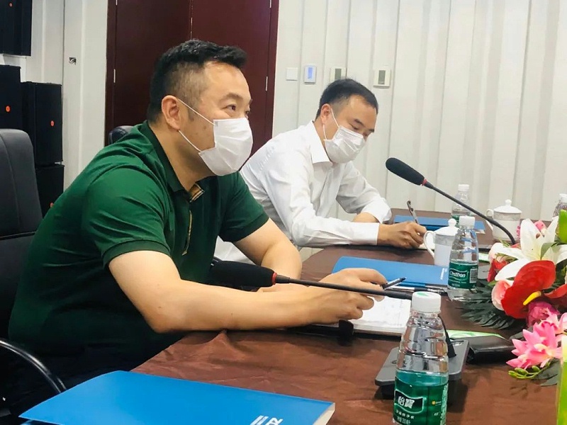 区委统战部和九三学社区工委、民营经济代表人士莅临榴莲视频在线免费观看开展谈心活动