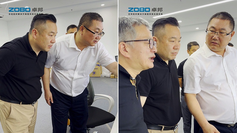 ZOBO榴莲视频在线免费观看张新峰与协会领导走访中建电子信息技术有限公司，共商发展大计