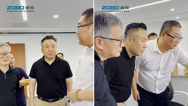 ZOBO榴莲视频在线免费观看张新峰与协会领导走访中建电子信息技术有限公司，共商发展大计