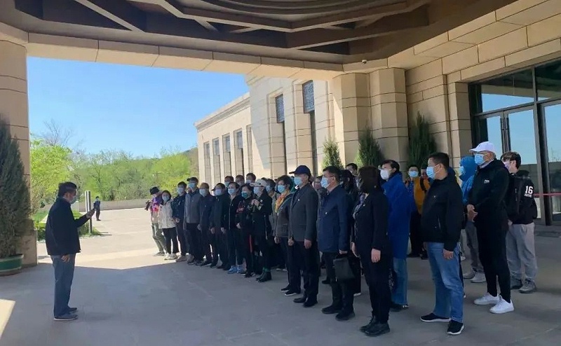 ZOBO榴莲视频在线免费观看党支部丨参加由北京声光视讯行业协会与中共北京商业服务业协会第三联合党委组织的党史学习教育主题党日活动