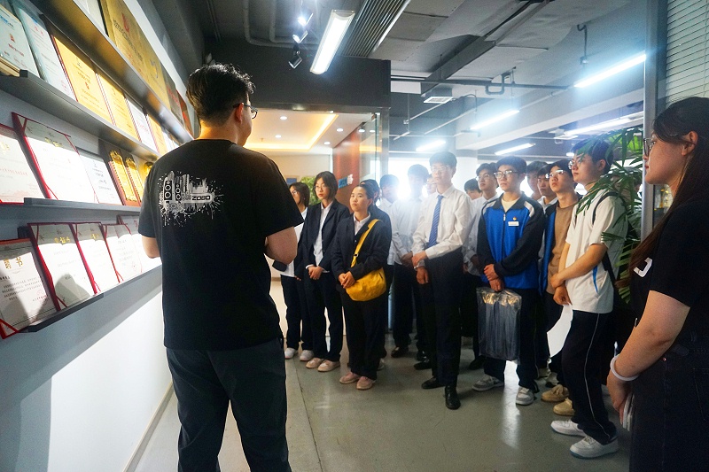 6校企合作 走进职场 协同育人丨欢迎北京市经贸高级技术学校师生来ZOBO榴莲视频在线免费观看参观学习