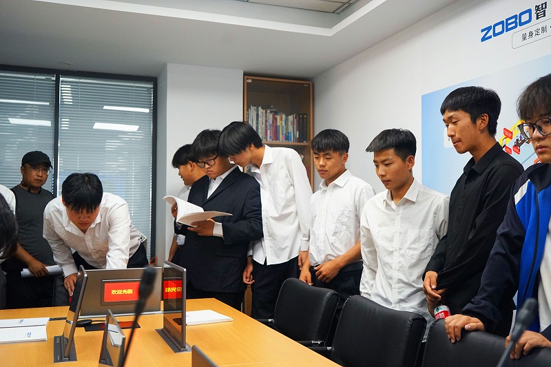 13校企合作 走进职场 协同育人丨欢迎北京市经贸高级技术学校师生来ZOBO榴莲视频在线免费观看参观学习