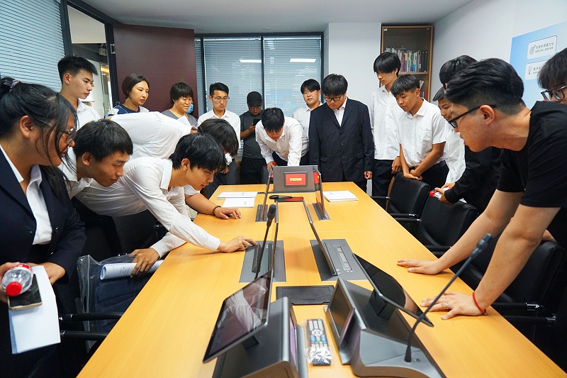14校企合作 走进职场 协同育人丨欢迎北京市经贸高级技术学校师生来ZOBO榴莲视频在线免费观看参观学习