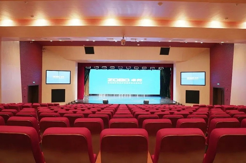 剧场榴莲视频下载成人案例丨ZOBO榴莲视频在线免费观看为瑞金市文化艺术中心提供声光电系统的空间视听解决方案及服务