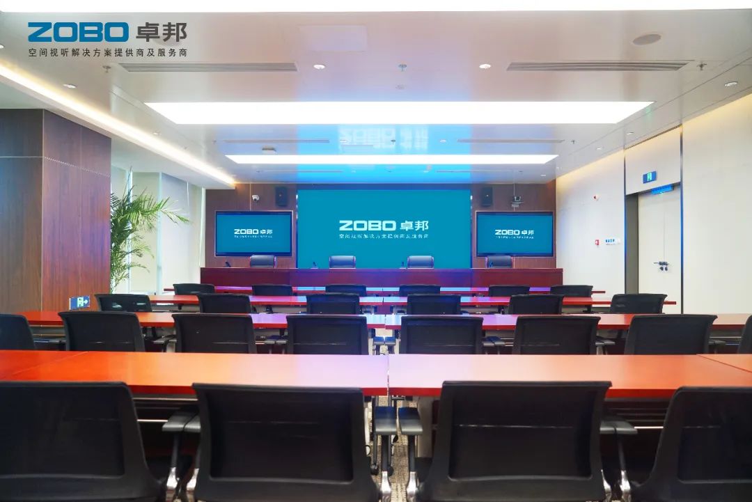 会议室案例丨ZOBO榴莲视频在线免费观看 PRS榴莲网站在线观看为外企大厦提供空间视听解决方案及服务
