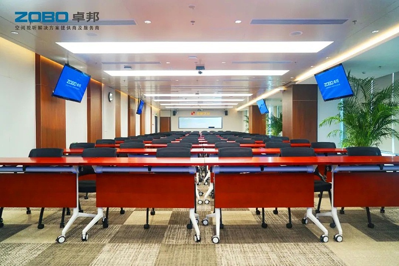 8会议案例丨ZOBO榴莲视频在线免费观看 PRS榴莲网站在线观看为外企大厦提供空间视听解决方案及服务