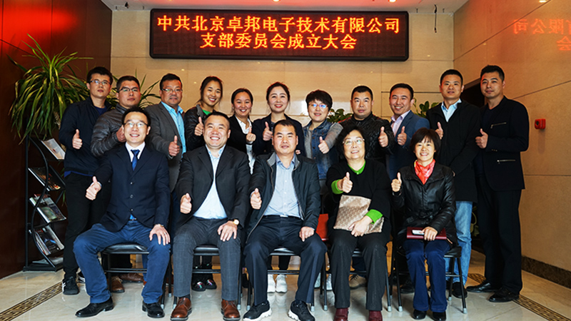 中共北京榴莲视频在线免费观看电子技术有限公司支部委员会成立