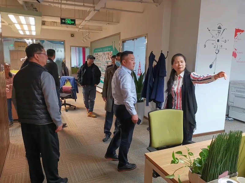 ZOBO榴莲视频在线免费观看董事长张新峰考察新会员企业